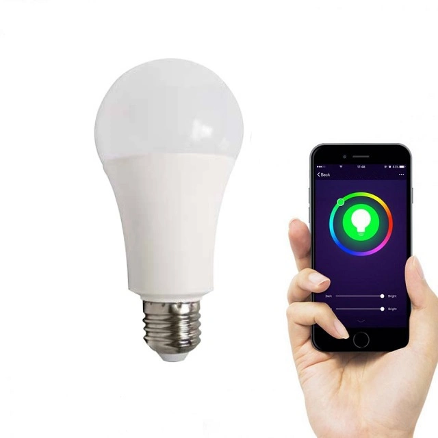 Smart RGB Dimming LED Bulb Control by APP