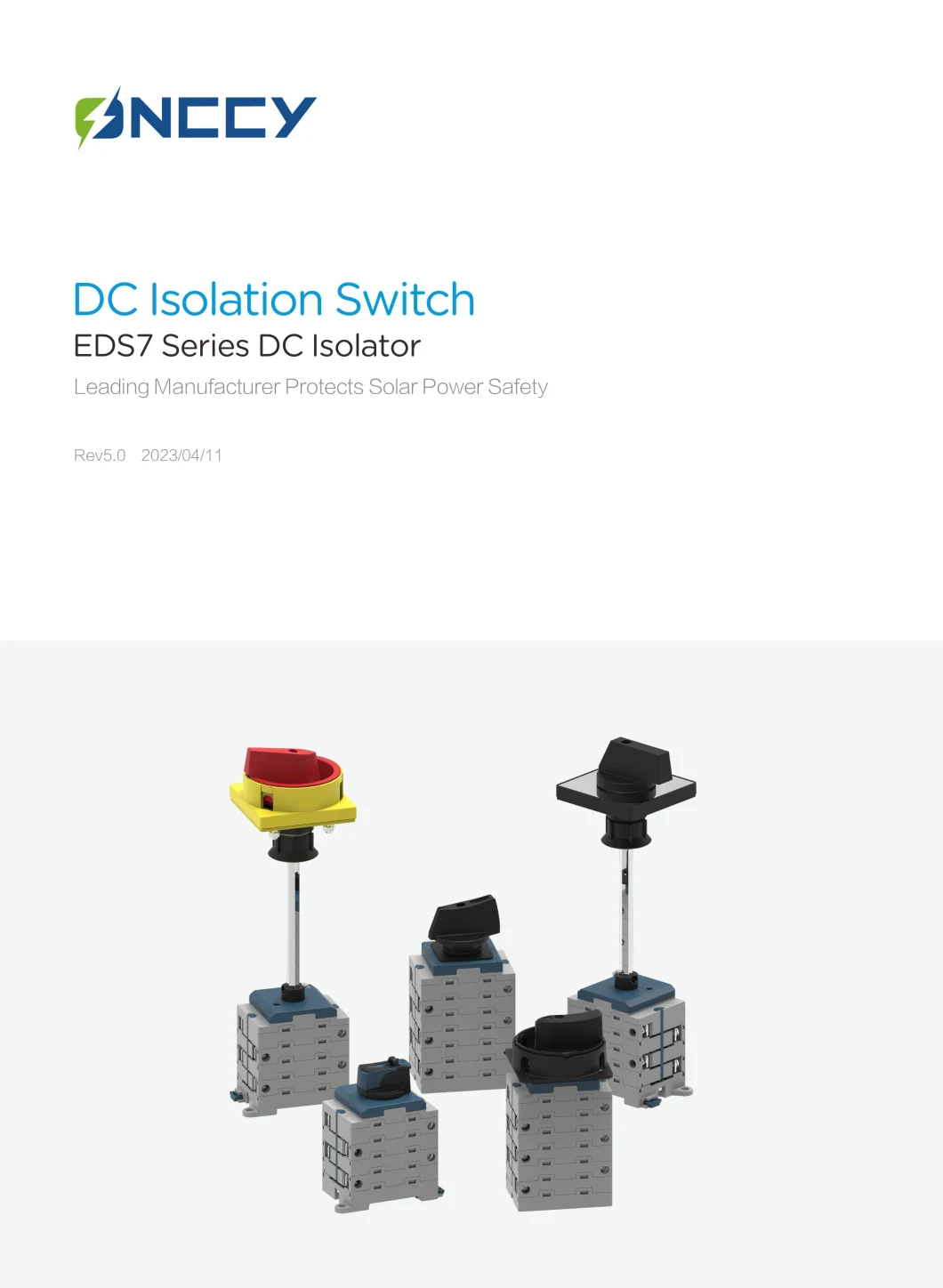 IP66 DC Square Waterproof Isolator Industrial Onccy Switch