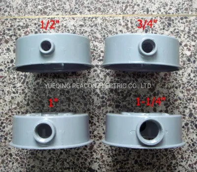 Prise de compteur ronde monophasée 100A boîte de Base de compteur double prise de compteur électrique ronde en aluminium à 4 mâchoires